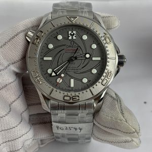 Replica Omega Seamaster Diver 300M Platinum Aston Martin Neiman Marcus 42mm 210.93.42.20.99.001